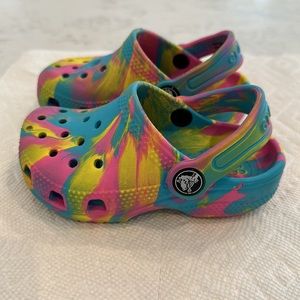 TODDLER CLASSIC MARBLED CLOG